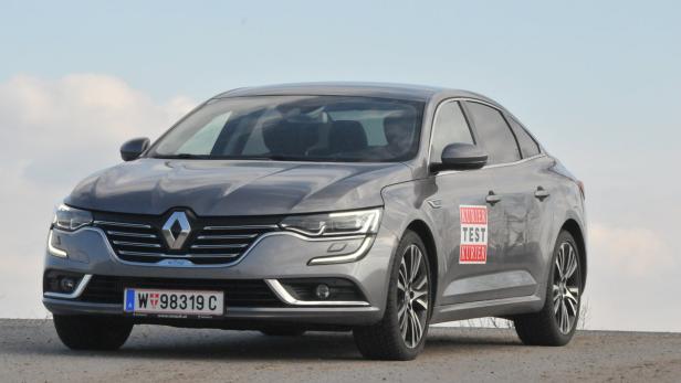 Renault Talisman: Elegantes Design, die Front entspricht dem aktuellen Renault-Look