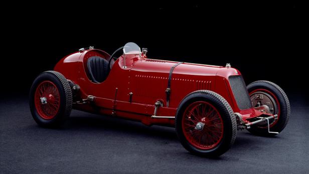 Anfangs waren die Maserati-Autos ausschließlich Rennautos: wie der 8CM aus dem Jahr 1933.