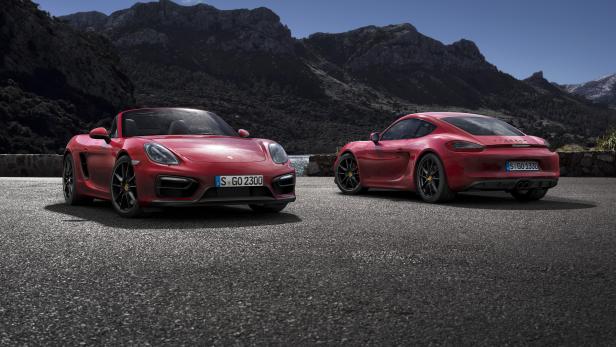 Porsche Cayman und Boxster sind nunmehr auch als GTS-Modell zu haben.