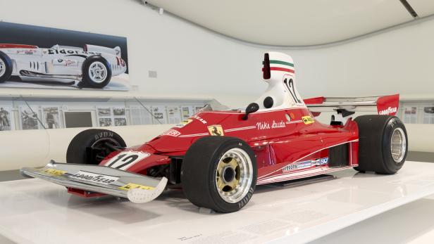 Ein Ferrari 312T im Museum