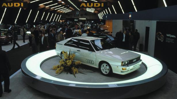 49.900 D-Mark betrug der Preis des Audi Ur-quattro 1980; zum selben Preis bot Porsche den 911 SC an