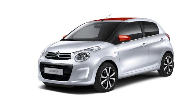 Neuer Look mit markanten Scheinwerfern für den kleinen Citroën.