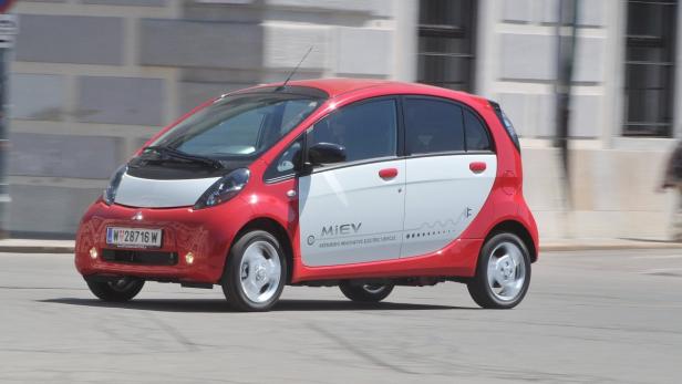 Mitsubishi i-miev: Der Kleine ist technisch ident mit dem...