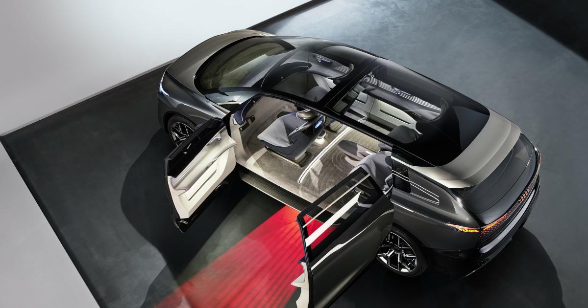 Audi urbansphere concept: Elektro-Van mit viel Privatsphäre und rotem  Teppich